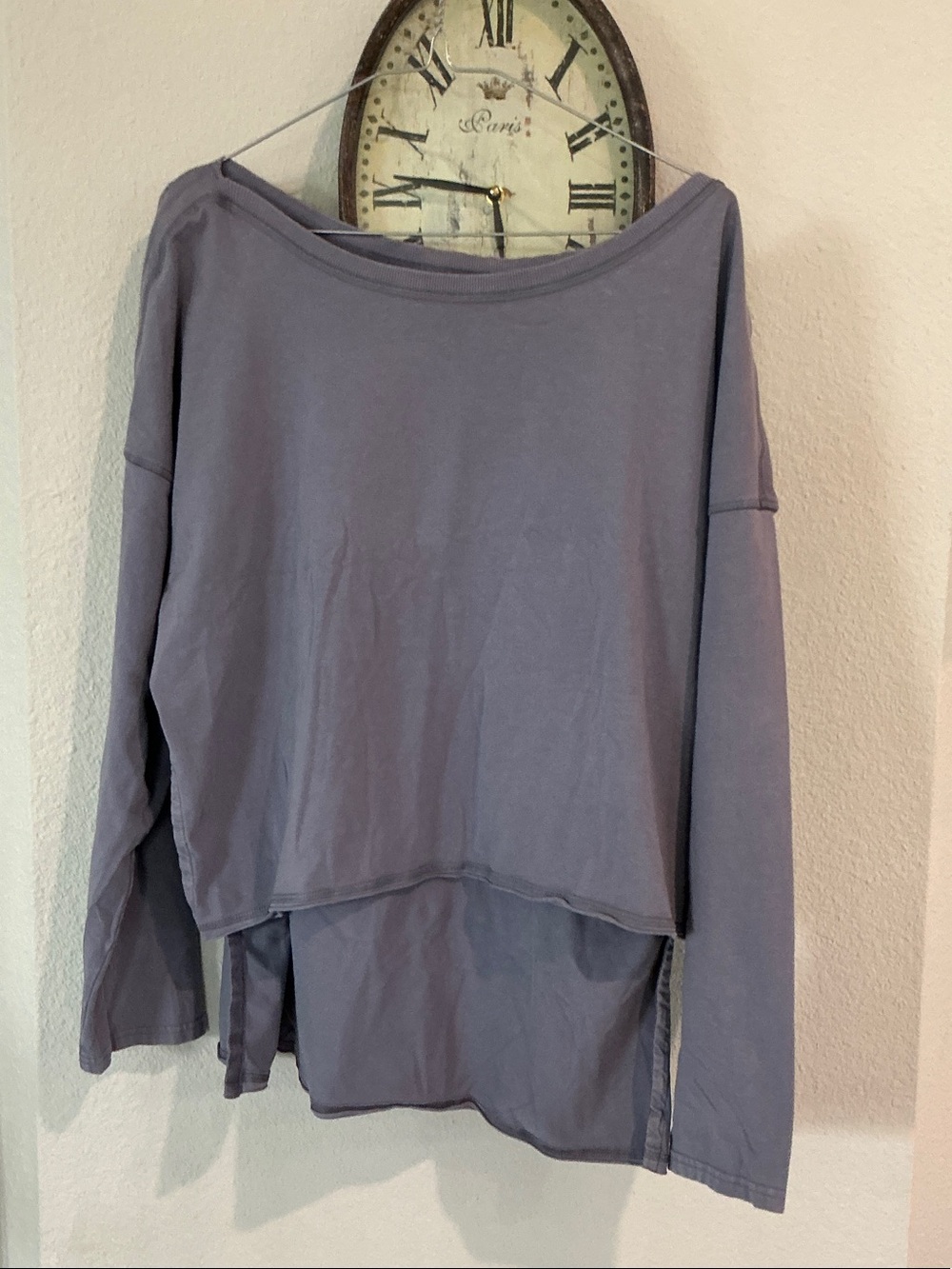 FP Movement by Free People Layered Pullover in Dusty Lavender